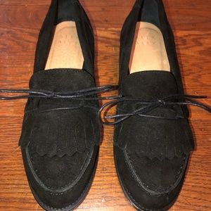 Alex + Alex Black Suede Loafers Size 7 Never Worn